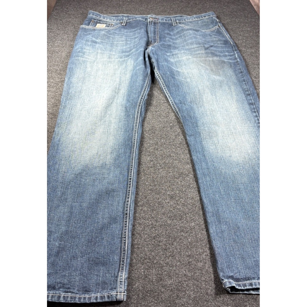 Cinch Jeans Men 44x34 Blue Relaxed Fit Straight Leg Western Denim Workwear Rodeo